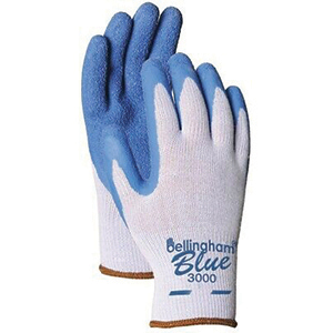 Bellingham Blue Latex Palm Work Glove - S  
