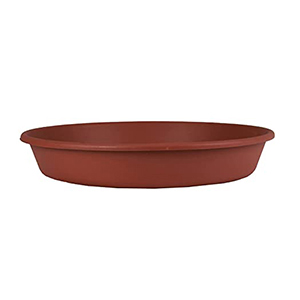 Akro-Mils Blumentopf 22,9 Cm – Kunststoff, Tonfarbe, Mit Abflusslöchern, Made In USA