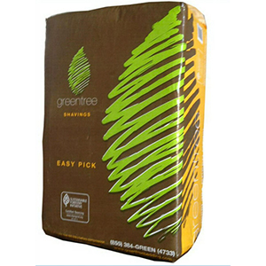 Greentree Easy Pick Fine Shavings Yellow - 3.5 cf  