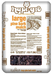 Hapi-Gro Large Pine Bark Mulch (Nugget) - 2 cf  