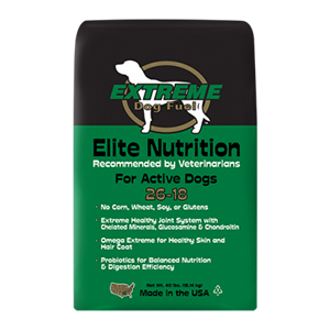 Extreme Dog Fuel Elite Nutrition for Active Dogs 26-18 (Green Bag) - 40 lb 