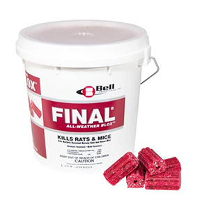 FINAL All-Weather BLOX Rodenticide - 4 lb  