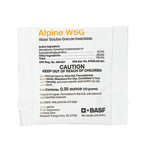 Alpine WSG Water Soluble Granule Insecticide - 10 g (Bulk) 